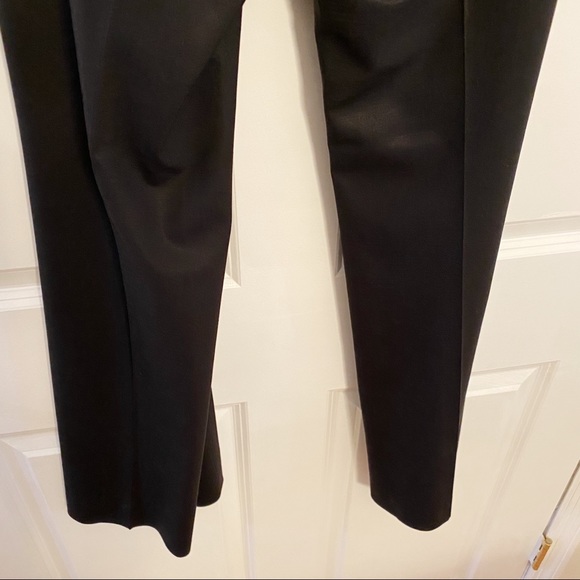 Theory Solada Stretch Wool Flare Pant Black - Picture 5 of 8